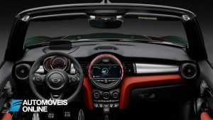 New Mini John Cooper Works Convertible Interior pannel view 2016