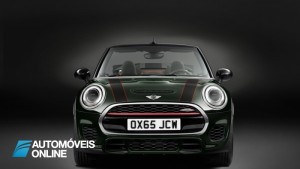 New Mini John Cooper Works Convertible front down view 2016