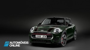 New Mini John Cooper Works Convertible left front quarter view 2016_1