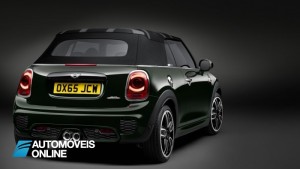 New Mini John Cooper Works Convertible right rear quarter view 2016_1