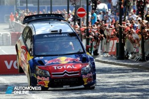 Rali de Portugal no cidade do Porto