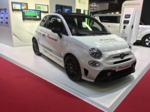 Salão Automóvel de Paris Smart 500 Abarth