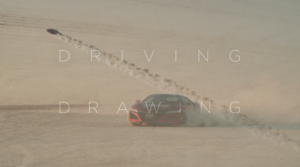 Honda NSX Driving Drawing