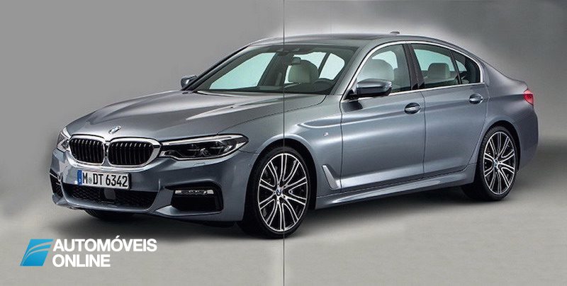 Novo BMW Serie 5 revelado antes do lancamento