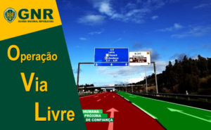 Operação Via Livre. GNR vai fiscalizar quem não circula na faixa da direita
