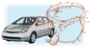 Para não roubarem os espelhos retrovisores, inventou "Cinto de Castidade"