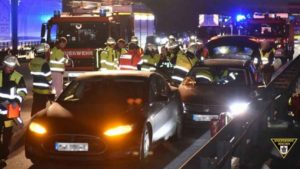 Salva condutor inconsciente em pleno andamento