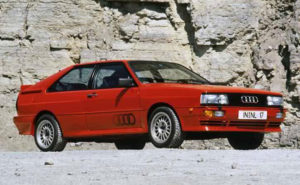 AUDI QUATTRO (1980) foi o primeiro carro de competição com tração total