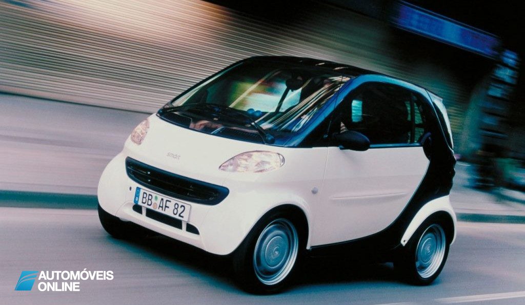 SMART (1998) foi o primeiro mini-carro para a cidade