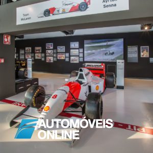 Ayrton Senna Lamborghini Exposição