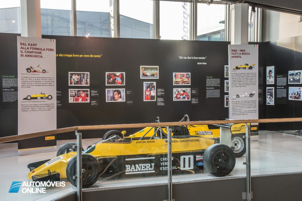 Ayrton Senna Lamborghini Exposição