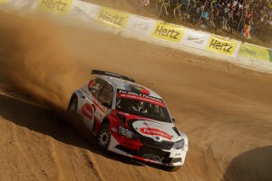 Miguel Campos e Antonio Costa no Rali de Portugal