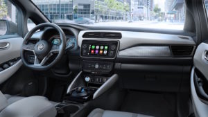 NISSAN LEAF 2018 PORTUGAL Interior