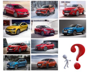 Lista dos 10 carros mais vendidos na Europa