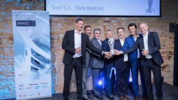 SEAT ganha prémio Manufacturing Excellence 2017