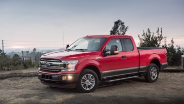 Pick-up Ford F-150 com motor diesel