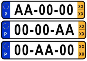 As Matrículas dos veículos vão mudar em 2019