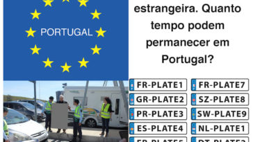Carros com matricula estrangeira - Quanto tempo podem permanecer em Portugal
