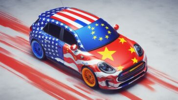 Na indústria automóvel, quem é mais poderoso, os EUA a Europa ou a China?